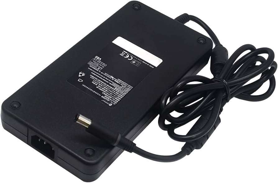 【PSE認証】Dell G15 5510 5515 Ryzen Edition交換用充電器 ACアダプター 9.5V 12.3A 240W 7.4*5.0mm with pin inside 【急速充電】電源アダプター 1.2m電源ケーブル付き G GLOBALSMART